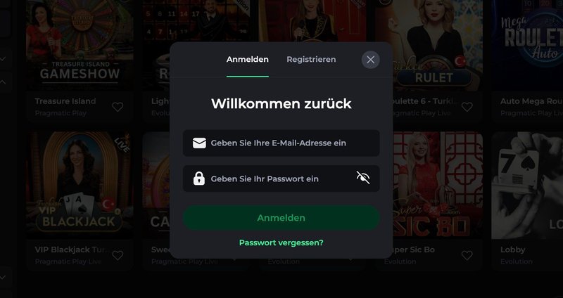 Best betonred login in Germany